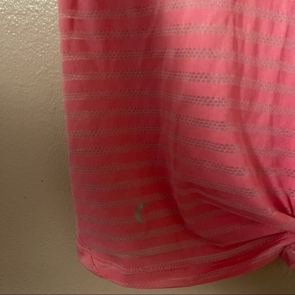 ZYIA Active Bundle (2) Nimbus Split Back Athletic Striped Tanks - Picture 4 of 11